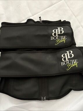 Boujie Body Black Waist Trainer 2XL